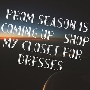 SHOP MY CLOSET FOR PROM